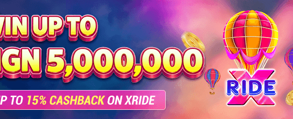 Xride Weekly Reload Bonus